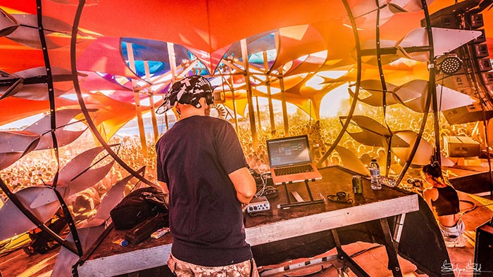Atmos Live na pista Alchemy Circle do Boom Festival 2016